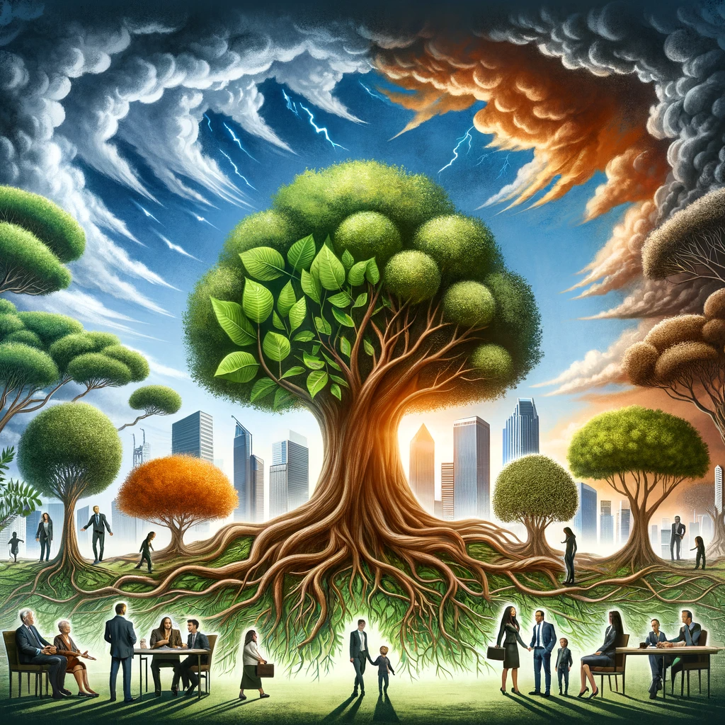 Familiengesellschaften Baum